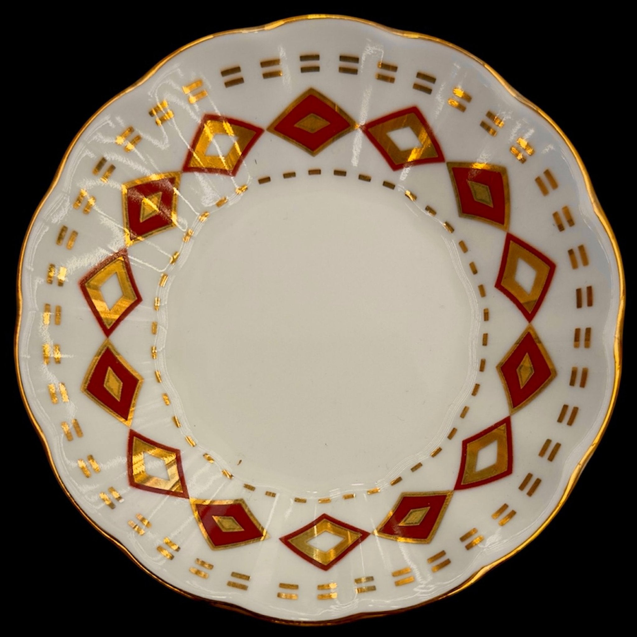 Ennabi Baklava Desenli Çay, Mırra ve Demlikli Takım | 6 Kişilik Lüks Osmanlı Tarzı Sunum Seti | Luxury Turkish Tea Set - | DUKKANI ISTANBUL