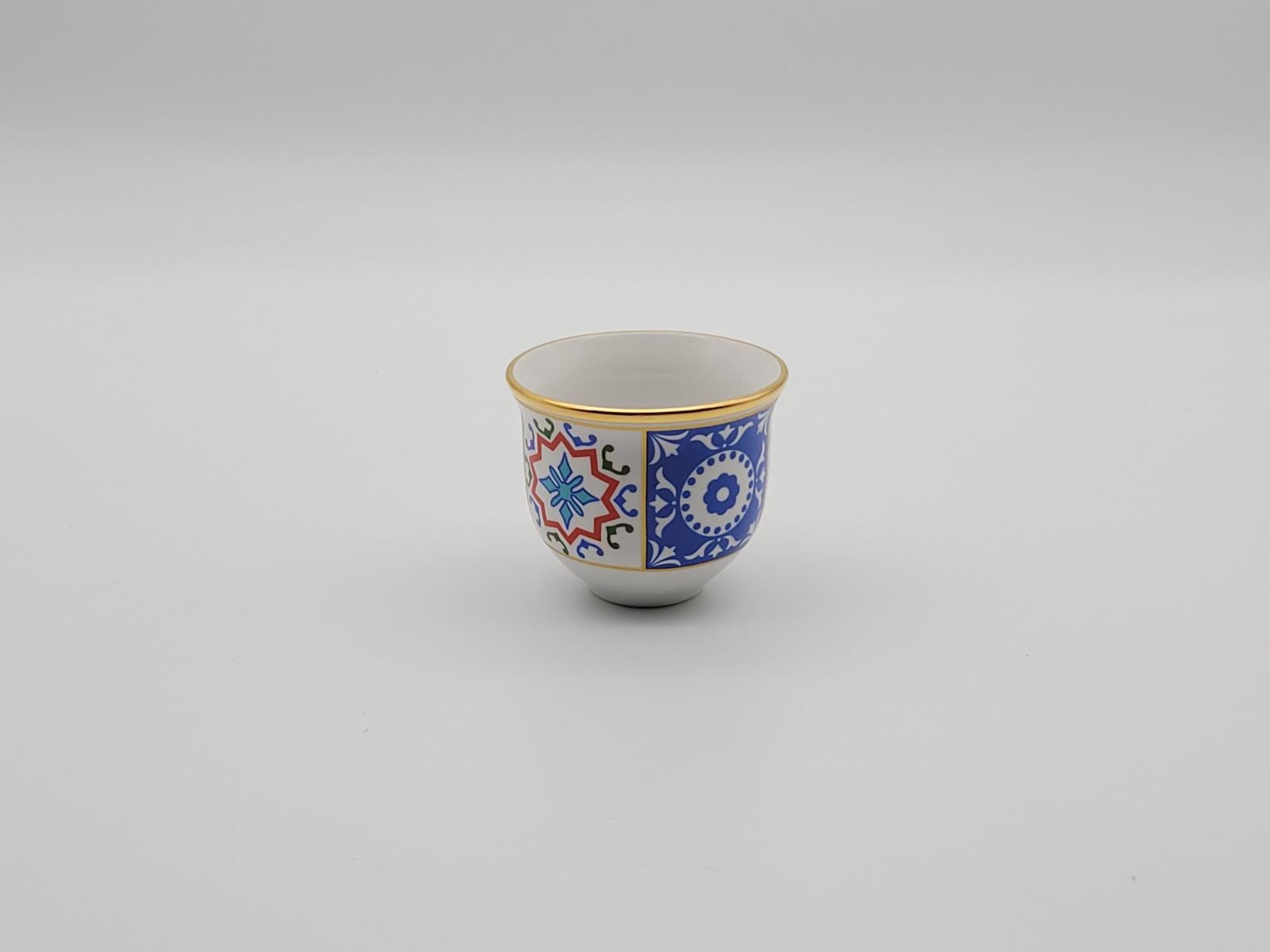Etnik Motifli Türk Çay ve Kahve Takımı – Geleneksel Şıklık | Luxury Turkish Tea Set - | DUKKANI ISTANBUL