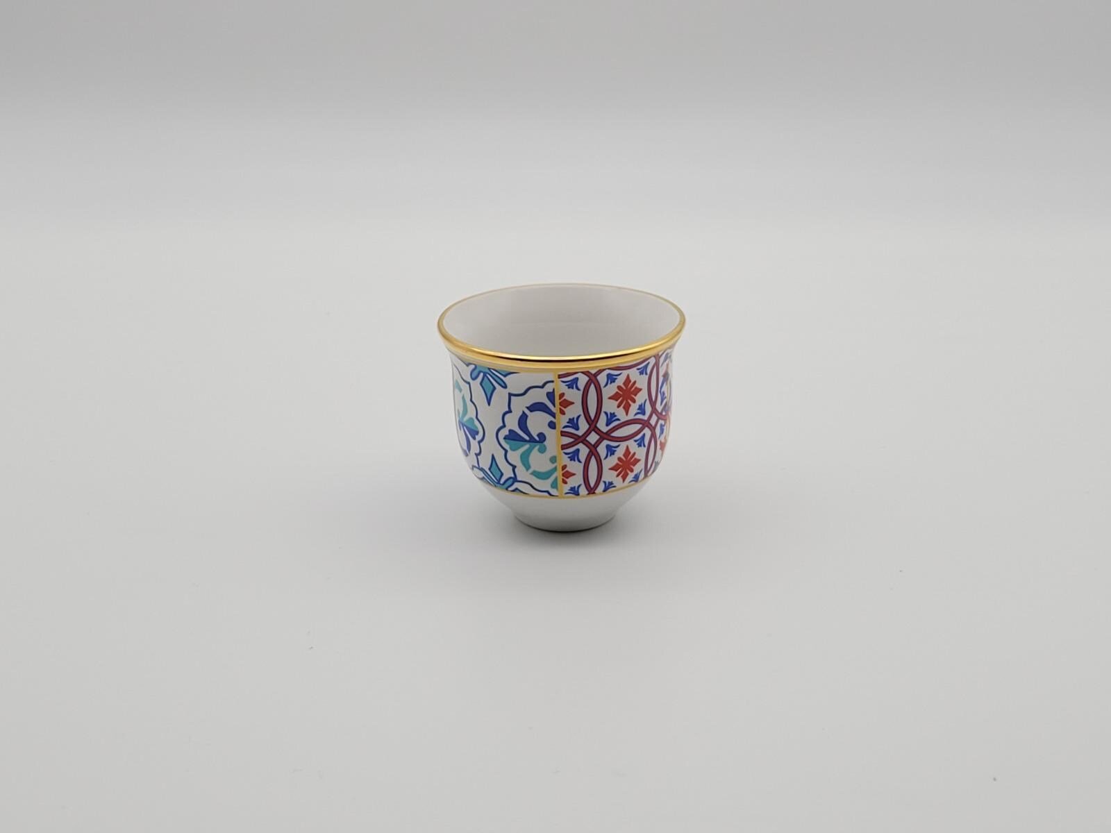 Etnik Motifli Türk Çay ve Kahve Takımı – Geleneksel Şıklık | Luxury Turkish Tea Set - | DUKKANI ISTANBUL