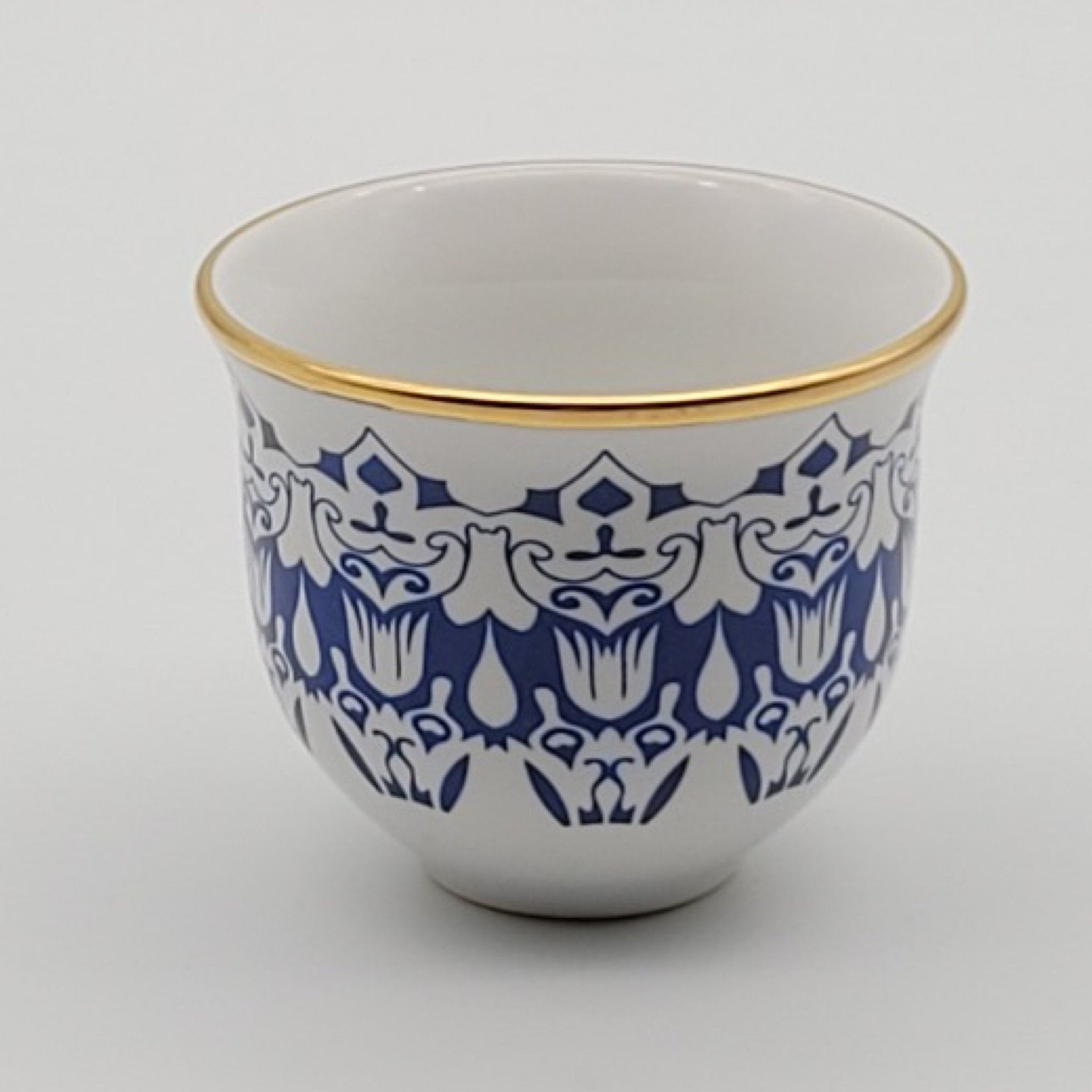 Antrasit 6’lı Mırra Fincanı Seti – Geleneksel Sunuma Modern Bir Yorum | Luxury Turkish Tea Set - Kahve Fincanı | DUKKANI ISTANBUL